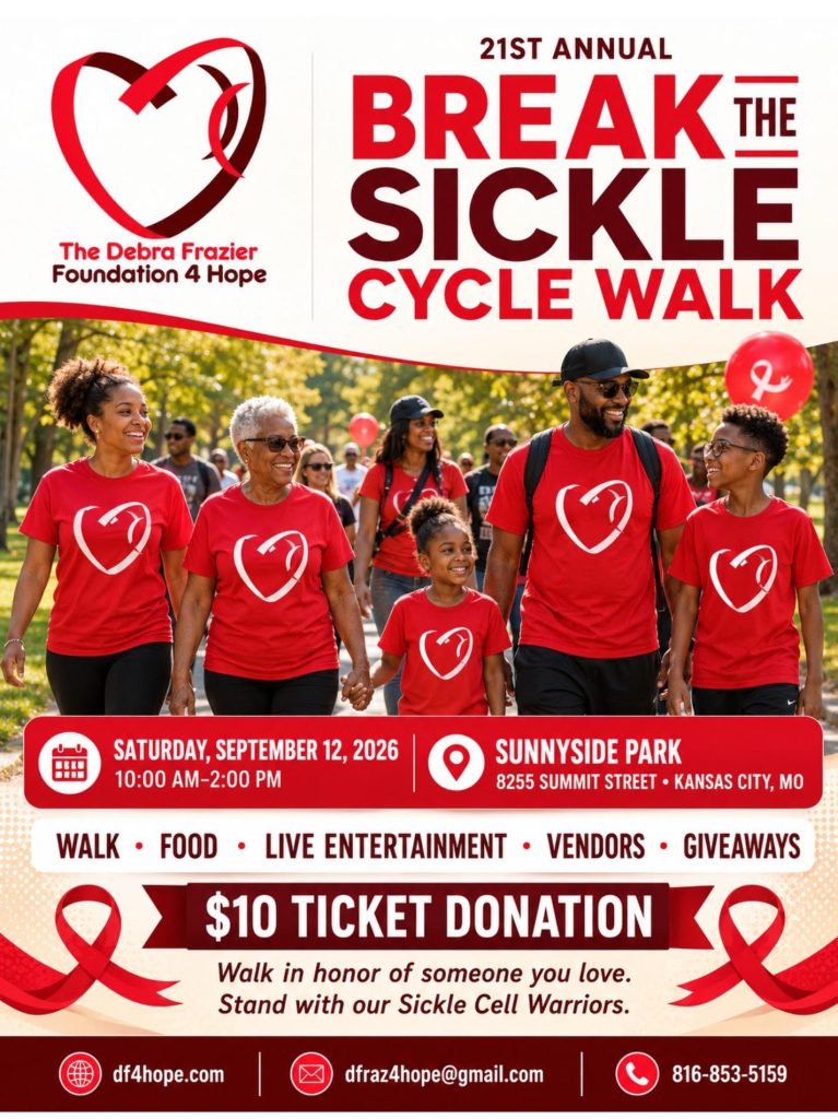 21st Annual Break the Sickle Cycle Walk Flyer